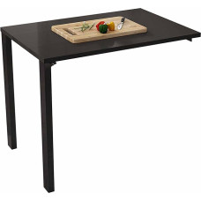 Faltbarer Esstisch zur Wandmontage, multifunktionaler platzsparender Tisch für Küche, Wohnzimmer, Büro & Wäsche, kompaktes Drop-Leaf-Design, idealus mažiems kambariams