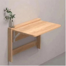 Moderner Klapptisch, multifunktionaler Wandtisch mit Halterungen, Arbeitsbock, geeignet für Wäsche, Büro und Wohnzimmer (Gelb, 24,8 x 2,4 x 45 cm)