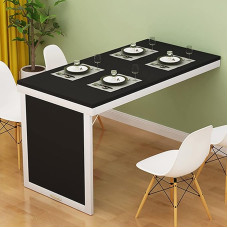 Wandmontierter Klapptisch, platzsparender L-Typ Drop-Leaf Schreibtisch, Holz schwimmender Schreibtisch, vielseitiger Wandtisch für Home Office, moderne faltbare Arbeitsplatzmöbel