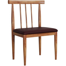 WHOJA Valgomojo kambario kėdė Virtuvės kėdė Šiuolaikinis paprastumas Atlošo lankas Kempinės pagalvėlė Geležinis rėmas Stipri apkrova 4 rūšys 41 x 39,5 x 77 cm kampinės kėdės (A spalva)