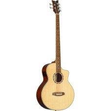 Ortega Guitars Bass Electro Acoustic 5 String - Deep Series - Spruce, Sapele, Natural (D7CE-5)