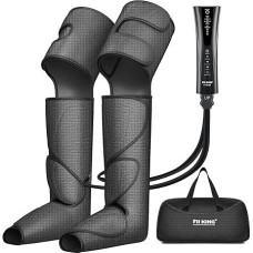 FIT KING kojų masažuokliai, kompresiniai batai neramių kojų šlaunų pėdų limfos drenažo prietaisas padeda sumažinti raumenų skausmą ir patinimą