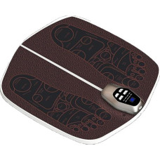 Ems Foot Massager - Electric Foot Massager - Ems Foot Massager LCD Display Foot Massager Blood Flow with 8 Modes (Purple)