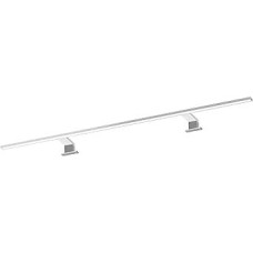 kalb Spectraline LED Bathroom Light 120 cm IP44 Mirror Light 18 W Suitable for Wet Rooms 230 V Direct Connectable 3-in-1 Mounting for Mirror Mirror Cabinet Wall Mounting (Silver Grey - Neutral White)