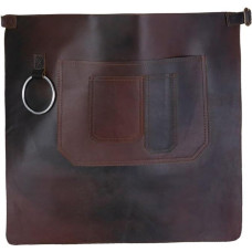 Dunkelbraune Vollnarbenleder-Halbschürze, Fleischerschürze, Kochschürze, Grillschürze, Kochschürze, Kochschürze, Kochschürze, Kochschürze, Kochschürze, Grillschürze, Grillgeschenk, DIY-Schürze, Grillschürze, braun,