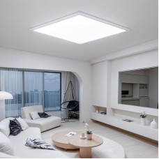 OTREN lubų šviestuvas LED lubų šviestuvas plokščias 40 cm 6500 K LED lubų apšvietimo skydas, 36 W LED lempa gyvenamajam kambariui, miegamajam, virtuvei, balkonui, biurui, prieškambariui