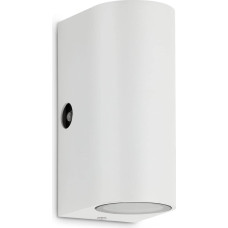 TELEFUNKEN - 307106TF LED Outdoor Light IP44 LED Wall Light Outdoor Twilight Sensor 2 x GU10 4000 K White 151 x 67 x 92 mm (L x W x H)