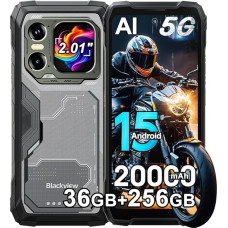 Blackview XPLORE 1 5G Outdoor Mobile Phone AI Smartphone Android 15, 36GB + 256GB/2TB AI Mobile Phone, 6.78 Inch FHD+ Construction Site Mobile Phone, 64MP + 50MP, 20000mAh, 4G + 5G Outdoor Smartphone