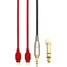 FeiYen 1,2 m pakaitinis garso atnaujinimo kabelis Sennheiser HD650 HD600 HD580 Massdrop HD 6XX ausinėms