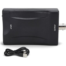 Gsycle Koaksialinis HDMI adapteris, BNC HDMI keitiklis HDMI į koaksialinį adapterį RF HDMI keitiklis HD multimedijos sąsajos su BNC vaizdo adapteris projektoriui