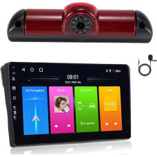 9 Inch HD Android Car Radio GPS Navigator Carplay Replacement for Fiat Ducato III 3 E-Ducato Maxi Citroen Jumper II Peugeot Boxer III 3 Opel Movano Movano-e C Box U9+ Brake Light Reversing Camera