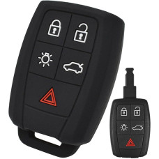 XUKEY Silikoninis automobilio nuotolinio valdymo pulto dėklas, skirtas XC90 C70 S60 D5 V50 S40 C30 Shell Sleeve Jacket Protector