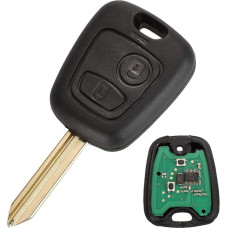 Key Complete with Electronics for Programming Compatible with Saxo Xsara Picasso Berlingo Partner Expert Boxer Case Remote Control Blank @ ProPlip