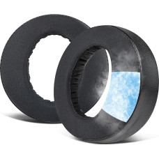 SOULWIT Cooling Gel Replacement Ear Pads for Sony Platinum Wireless Playstation PS4 Headset, Replacement Cushion Pads for 2018 Version, Headphones Model CECHYA-0090
