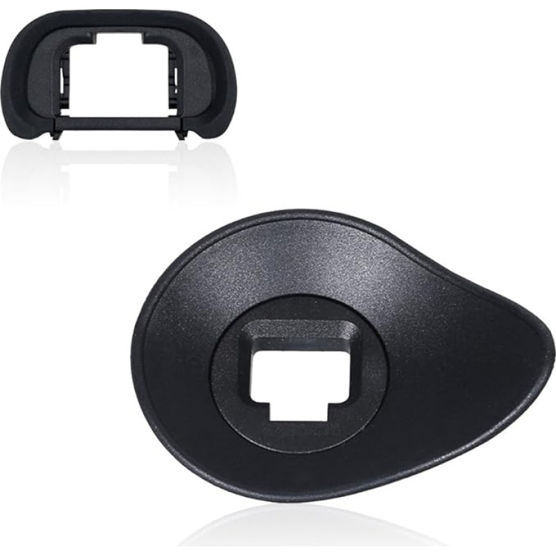 JJC Eyecup for Sony Alpha a7 a7 II a7 III a7R a7R II a7R III a7S a7S II a9 a99 II a58 replaces Sony fda-ep18 (2 pieces) - guma