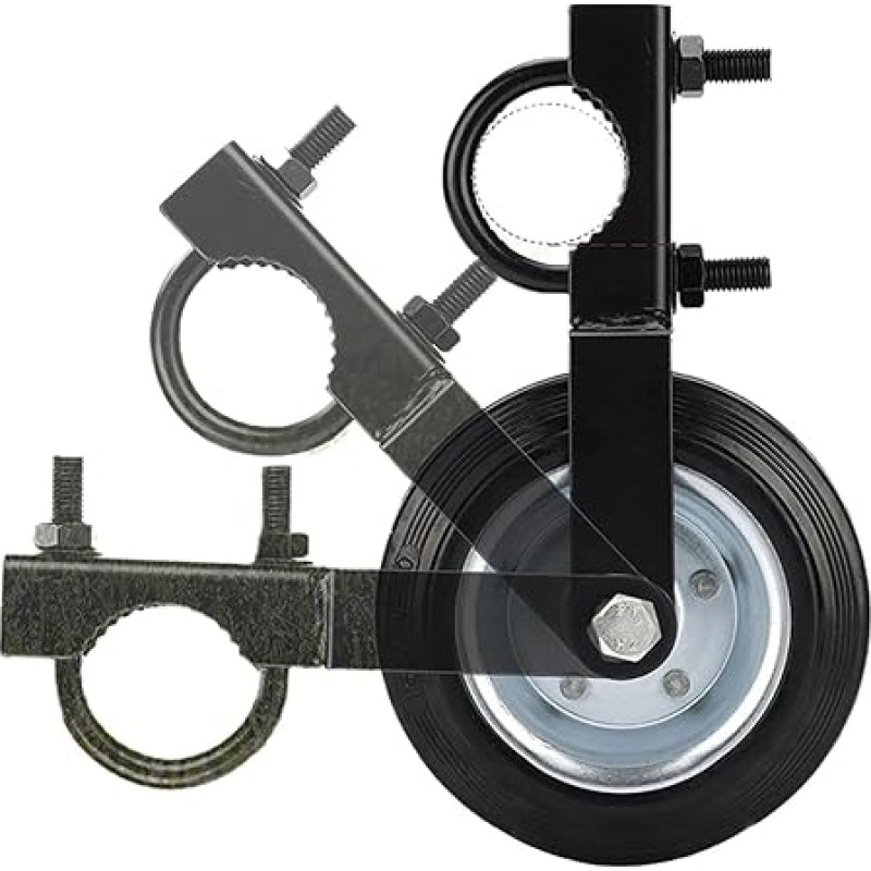 Duroecsain Rollen für Tore aus Metallrohr | Rollen für landwirtschaftliche Tore | Material für Rolltore, hohe Kapazität, Fluidlager für Scheuneneingangssystem, Zugang zu Ausrüstung