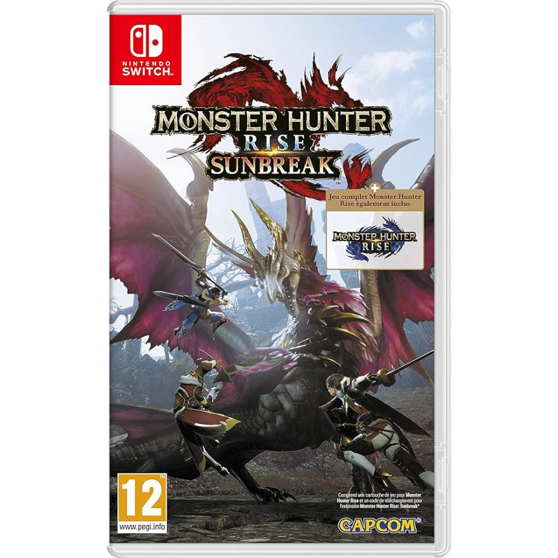 Unbekannt Monster Hunter Rise + pratęsimas Monster Hunter Sunbreak
