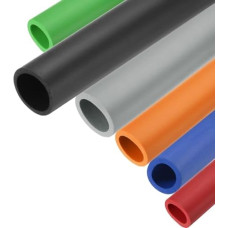 1 m putų vamzdžiai 28 mm vidinio skersmens neslystanti izoliacija storas 5 mm elastingas tuščiavidurio vamzdžio dangtelis įrankių rankenoms rankenos palaikymui Pilka žarna saugumui ir patogumui