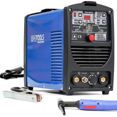 IPOTOOLS 160PD TIG Welding Machine - TIG TIG Welding Machine 160 Amp Fully Digital Inverter Welding Machine with RF Ignition, Pulse Function, MMA, IGBT, 32-bit Microprocessor, 7 Year Warranty