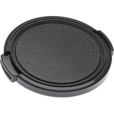 vhbw 55 mm objektyvo dangtelis, suderinamas su Sigma 50mm 2.8 EX DG Macro fotoaparatu - plastikinis, juodas, su šonine rankena