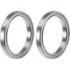 TAZYYZUU 2/5 Stück Lager 608 6700 6701 6702 6703 6704 6705 6706 6707 6708 6709 6710-2RS ZZ Ultradidelės apimties, guminės juostelės (Zz,5PCS-6707 35X44X5MM)