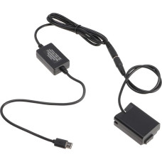 FOTGA USB-C tipo C jungties su EN-EL25 imitaciniu akumuliatoriumi dekoduoto imitacinio akumuliatoriaus EP-5G nuolatinės srovės jungties maitinimo adapterio kabelis, skirtas 