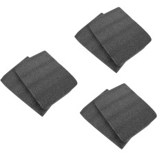 NUOBESTY 3 Sätze Schaumstoffeinlagen Für Werkzeugkoffer Flexible Polsterung Mit Rasterdesign Für Vielseitige Nutzung Aufbewahrungsboxen Und Bastelprojekten Schwarz 2 Stück * 3