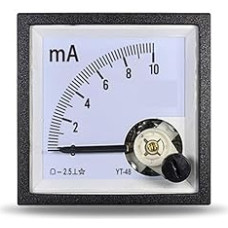 CP48 Nuolatinės srovės miliampermetras 1 mA 5 mA 10 mA 20 mA 30 mA 50 mA 100 mA 200 mA 300 mA 500 mA 1000 mA 1 vnt. (300 mA)