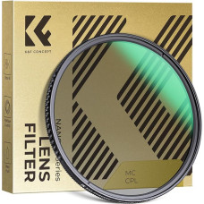 K&F Concept D-Series Pro 62 mm plonas žiedinis poliarizacinis filtras CPL filtras Žiedinis poliarizacinis filtras