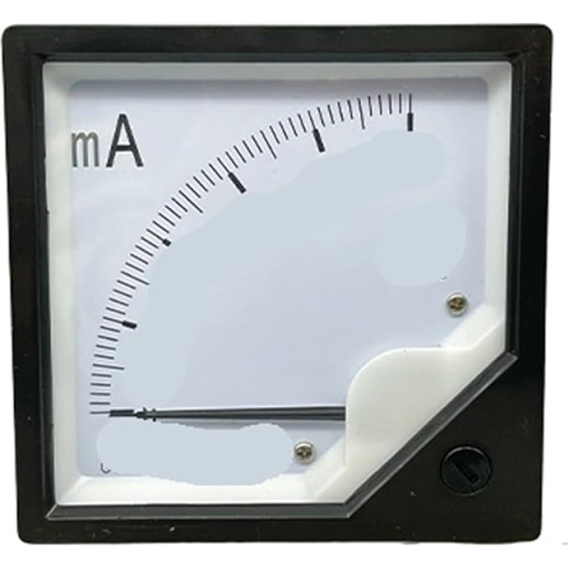 IYNWBJTS 1PCS 6C2 1MA-1000MA Ampermetras (500mA)