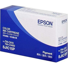 Epson SJIC15P rašalo kasetė 1 x spalvota žydra / purpurinė / geltona