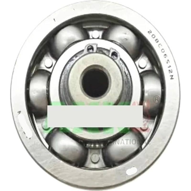UKWYMIDKS Automatinis gilių griovelių rutulinis guolis 20BC06S12N 20X62X18mm