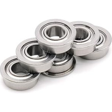 F605ZZ 5x14x5mm Flanschlager Chromstahllager F605 F605Z F605ZZ 5 STÜCKE