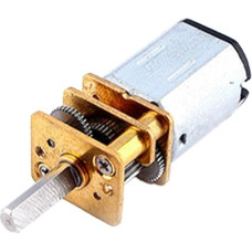 N20 variklis, 12 V nuolatinės srovės varikliai, N20 DC3 V, 6 V, 12 V, 50-2000 aps./min, nuolatinės srovės variklis su reduktoriumi ir metaline pavarų dėže, robotų pavarų variklis