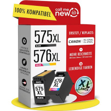 callmenew 575XL ir 576XL spausdintuvų kasetės - suderinamos su 