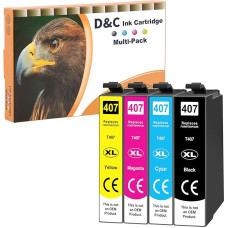D&C 407XL spausdintuvo kasetės 