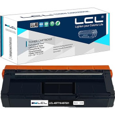 LCL restauruota tonerio kasetė 407716 407531 SP-C252E SP C252 SP C252 SP C252DN SP C252SF SP C252SFw SP C262SFNW SP C262DNW 6500 puslapių (1 juodos spalvos), skirta pakeisti Ricoh SP C252DN SP C252SF SP C252SFSFSFW SP C252SFSFW SP