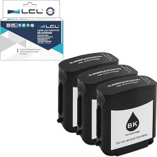 LCL Compatible Ink Cartridge 88XL C9396AE (3 Black) Replacement for HP OfficeJet Pro K5300 K5400 K5400N K5400dn K5400dtn K5400tn K5456 K5456z K5456DN K550 K550dtn K550dtttwn K8600 K8600dn L7380 L7000