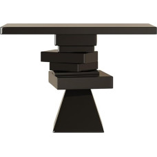 Konsolentische für den Flur, schmaler 47-Zoll-Konsolentisch, Bauernhaus-Sofatisch, Eingangstisch aus Holz mit kreativem Sockel, Foyertisch, Akzenttisch für Flur, Wohnzimmer, En