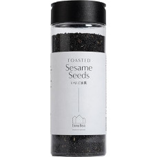 Emma Basic - skrudinti juodieji sezamai 150g | Daug skaidulų | Baltymų šaltinis | Veganai | Sodrus aromatas | Antioksidantai | Tiesiog pabarstyti