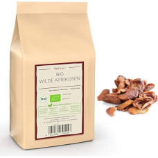 Kamelur 1 kg wild organic apricots in raw food quality, dried fruit without additives