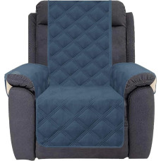 Vandeniui atsparūs baldų apsaugai nuo slydimo, sofos užvalkalas vaikams, sofos užvalkalas šunims (mėlynas, 30 colių)