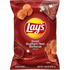 Lay's Sweet Southern Heat BBQ Flavored Potato Chips - 7.75 oz