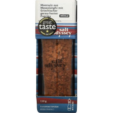 Salt Odyssey Coarse Sea Salt with Smoked Pepper Mill 100g Pack of 2