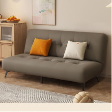 Konvertuojama sofa lova Daugiafunkcinė sulankstoma šiuolaikinė patogi medžiaga bendrabučio žaidimui Studija Butas Miegamasis Erdvės taupymas Pilkas dizainas