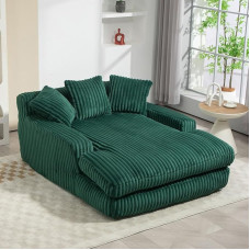 Chaise Longue be kaulų viduje, padidinto dydžio paminkštintas laidas Sofa lova su aukšta sėdyne, skaitymo kėdė, debesų sofos gyvenamajame kambaryje, miegamajame