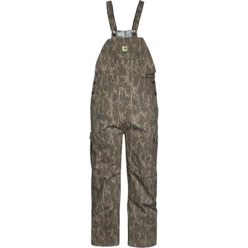 Mossy Oak Cotton Mill 2.0 medžioklinis kombinezonas vyrams su švarku ir petnešomis be pamušalo