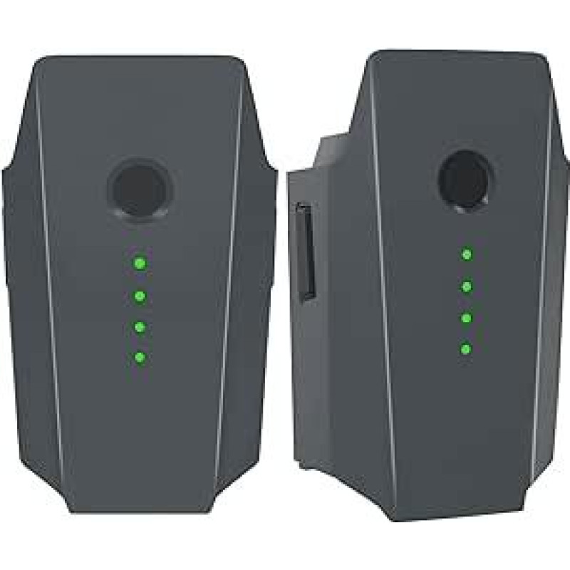 2 Mavic Pro akumuliatoriai, 11,4 V 3830 mAh išmaniojo skrydžio ličio-polimero atsarginis akumuliatorius, skirtas DJI Mavic Pro Platinum, DJI Mavic Pro Alpine White Drone (netinka Mavic 2)