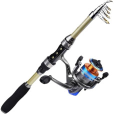 angelausrüstung Rutenset Weitwurfrute Angelrolle Angelrutentasche Kombination Carbon Fiber Meeresangelrute Meeresrute angelrute