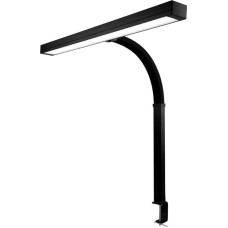 Neatfi (New Model) Slim Modern LED Desk Lamp with Clamp, 3000 Lumens, 3000K-6500K, Dimmable, 5 Brightness Levels, 5 Light Modes (71CM, Black)